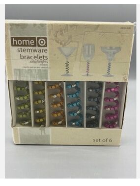 Stemware “bracelets” never mix up drinks at a party again!